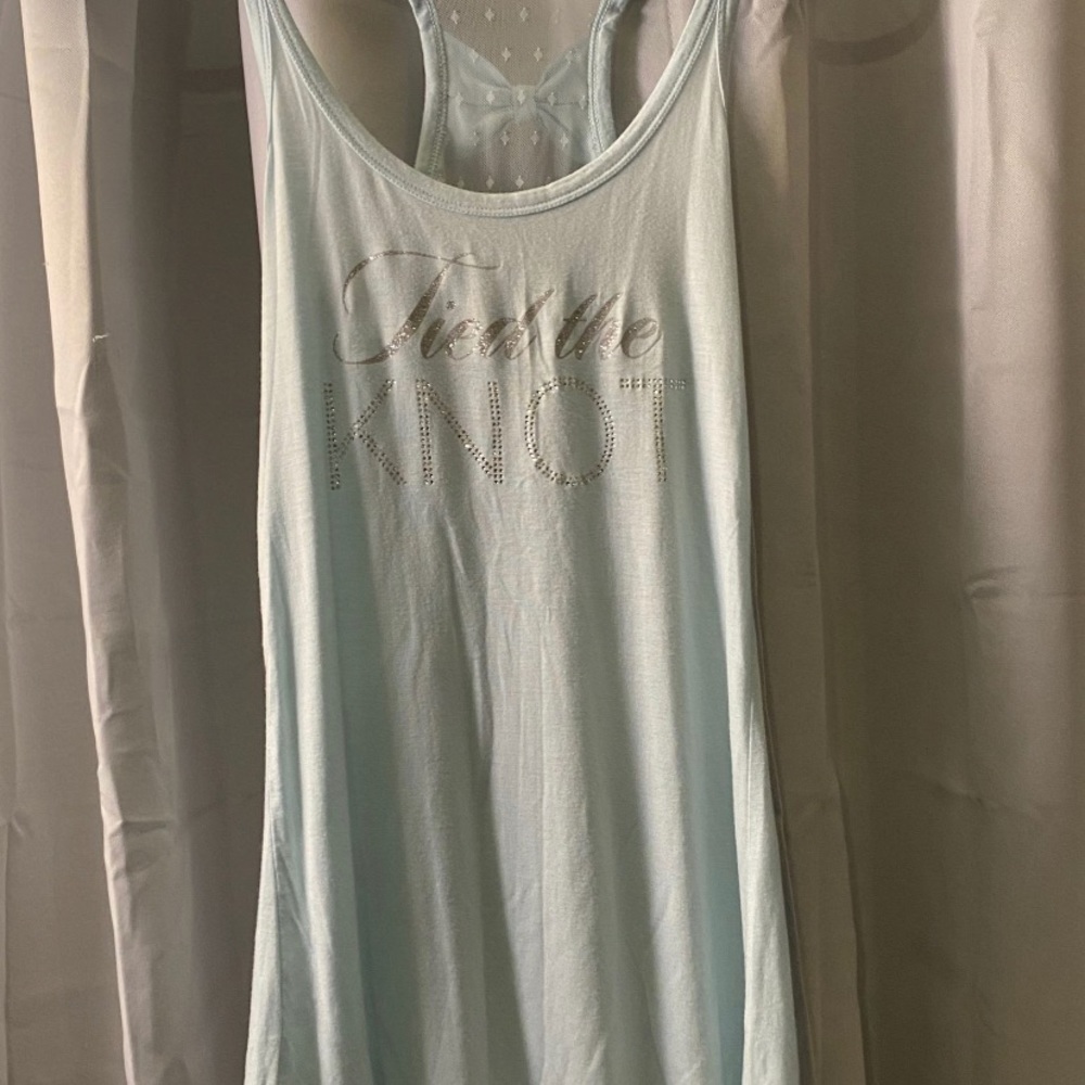 Blue Tied the Knot Victoria’s Secret Tank .